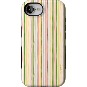 image:imageCasely iPhone 17e Case  Sweet Stripes  Rainbow Pastel  Bold Protective Design  Compatible with MagSafe