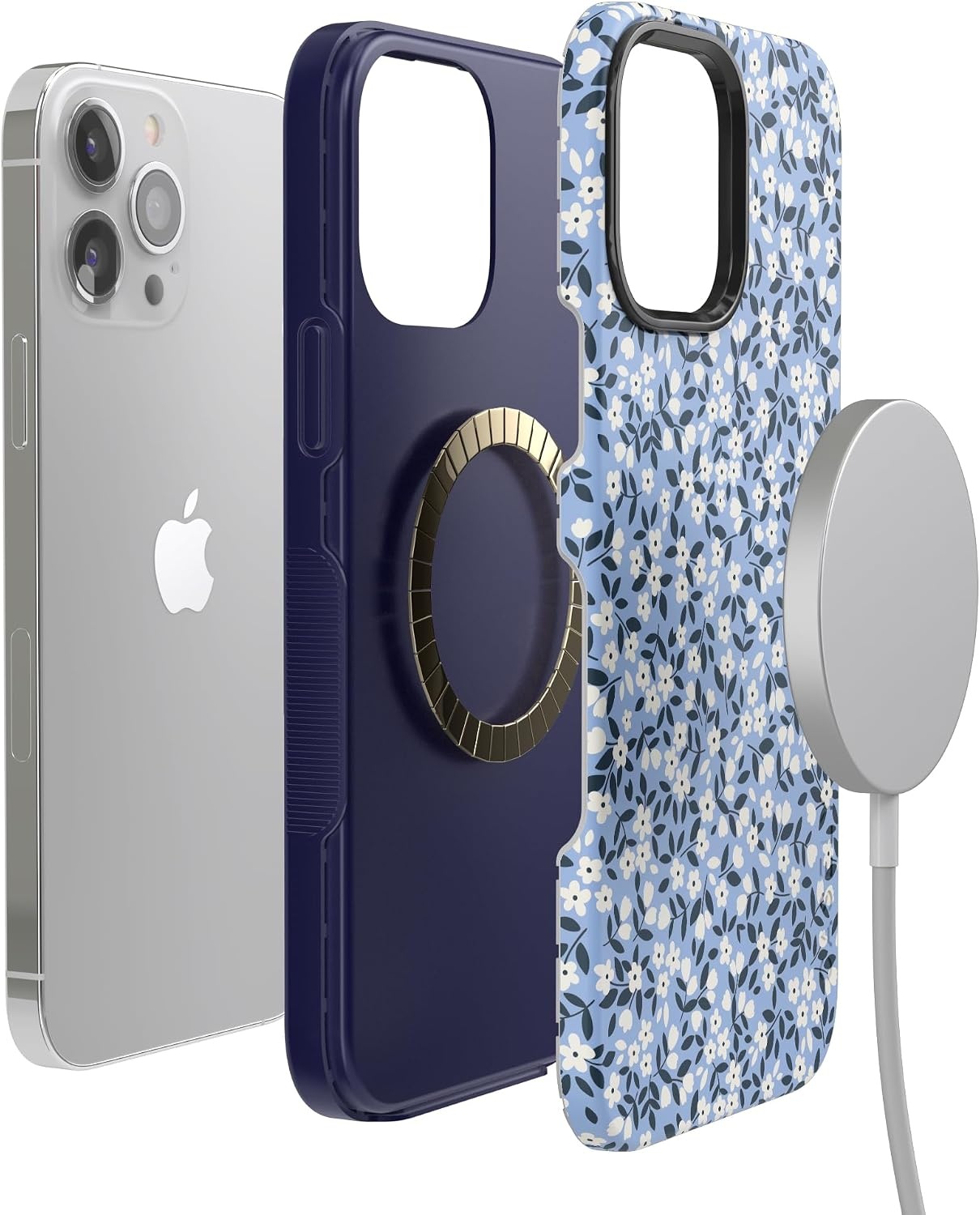 image:imageCasely iPhone 13 Pro Case  Picking Daisies  Cottagecore  Bold Protective Design  Compatible with MagSafe