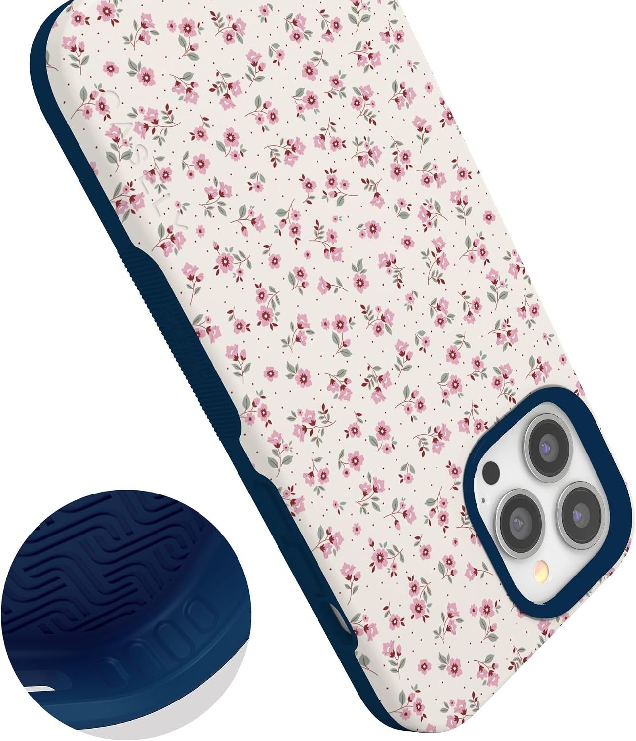 image:imageCasely iPhone 13 Pro Max Case  Cottage Charm  Cottagecore  Bold Protective Design  Compatible with MagSafe