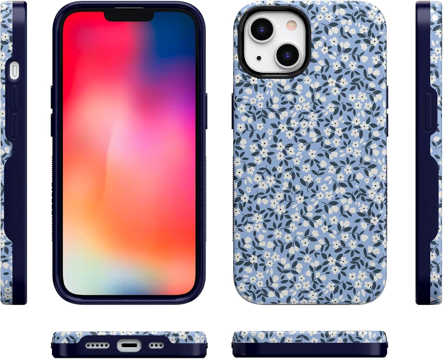 image:imageCasely iPhone 14 Case  Picking Daisies  Cottagecore  Bold Protective Design  Compatible with MagSafe