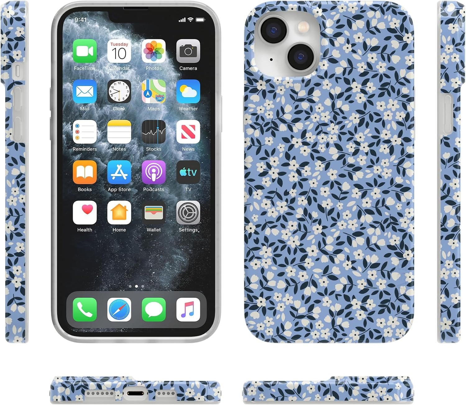 image:imageCasely iPhone 14 Plus Case  Picking Daisies  Cottagecore  Compatible with MagSafe  Classic Ultra Slim Design