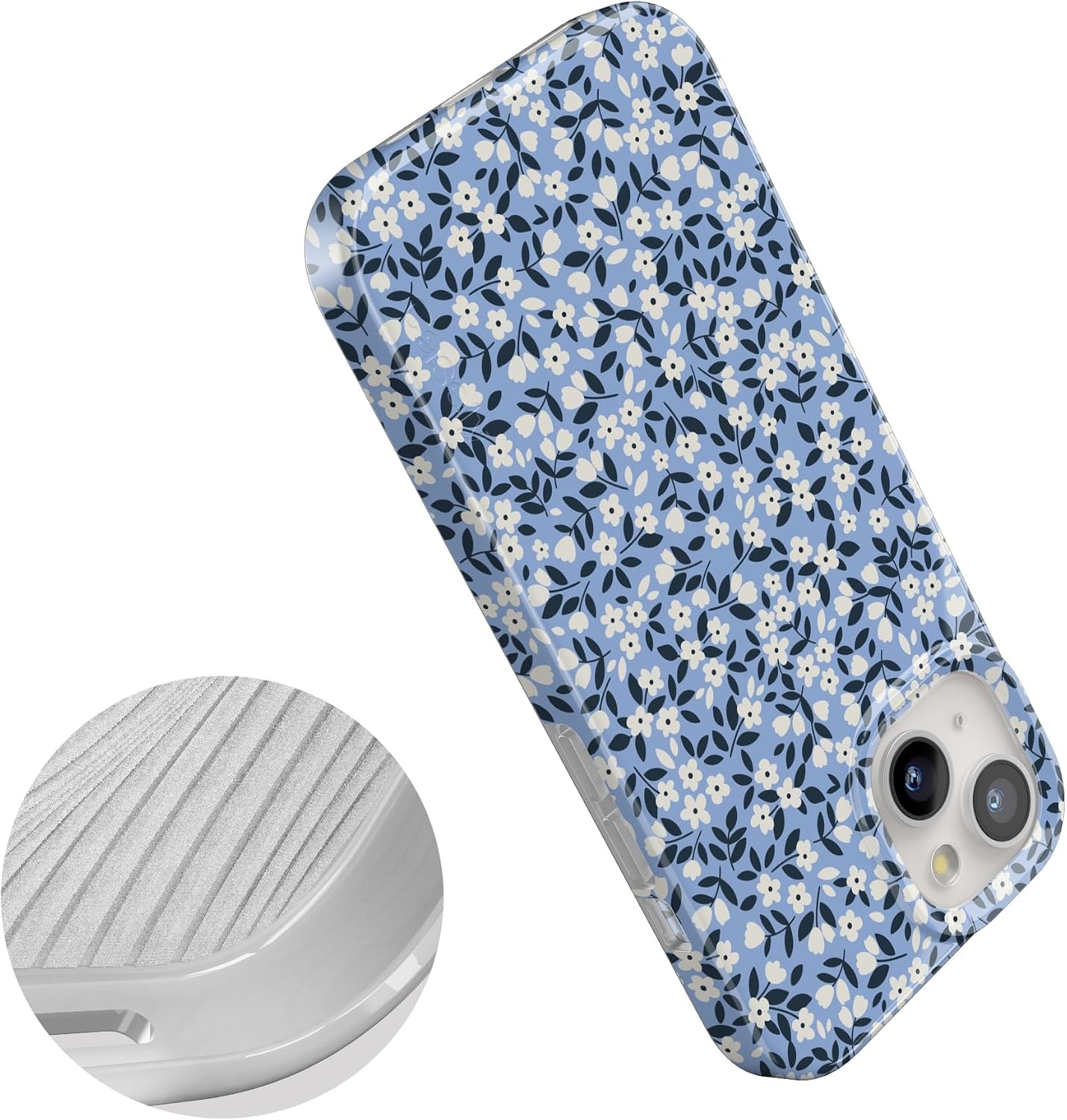 image:imageCasely iPhone 15 Plus Case  Picking Daisies  Cottagecore  Compatible with MagSafe  Classic Ultra Slim Design
