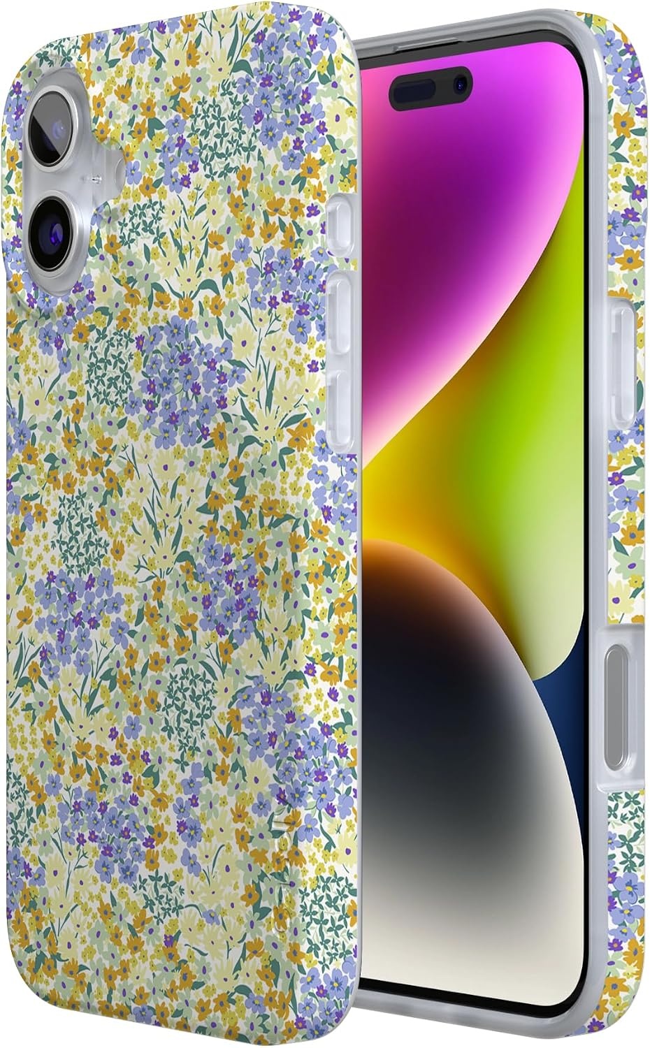 image:imageCasely iPhone 16 Case  Love Song  Lavender Heart  Compatible with MagSafe  Classic Ultra Slim DesignDream Garden  Cottagecore