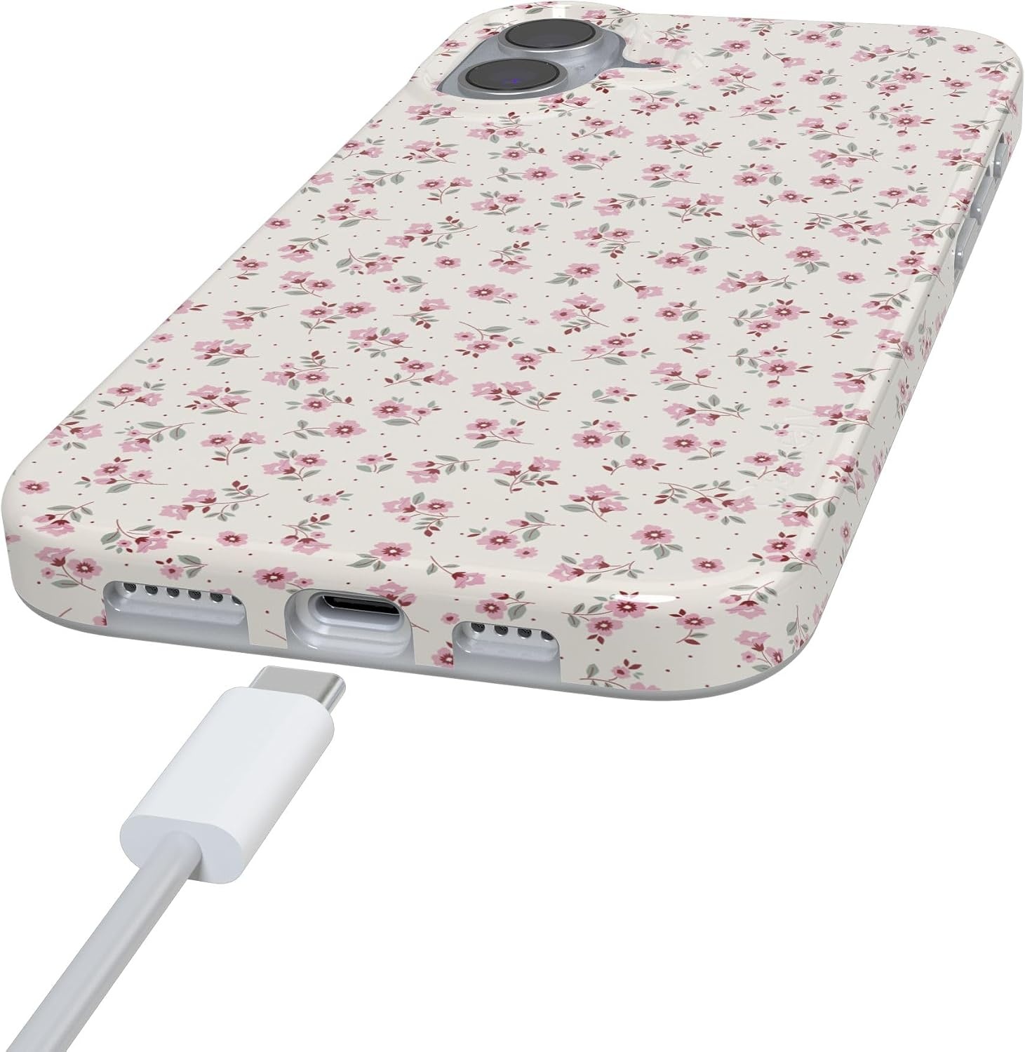 image:imageCasely iPhone 16 Plus Case  Cottage Charm  Cottagecore  Compatible with MagSafe  Classic Ultra Thin Design