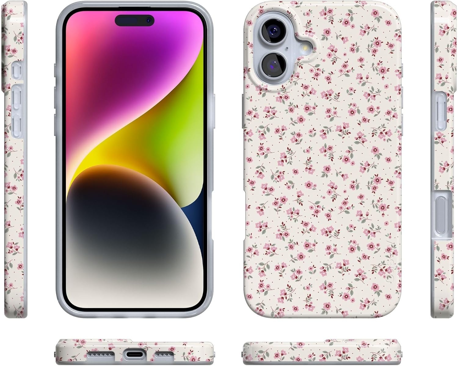 image:imageCasely iPhone 16 Plus Case  Cottage Charm  Cottagecore  Compatible with MagSafe  Classic Ultra Thin Design