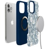 image:imageCasely iPhone 13 Pro Case  Afternoon Tea  Blue Floral  Bold Protective Design  Compatible with MagSafe