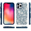image:imageCasely iPhone 13 Pro Case  Afternoon Tea  Blue Floral  Bold Protective Design  Compatible with MagSafe