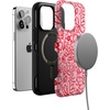 image:imageCasely iPhone 13 Pro Case  Blush Garden  Floral Doodle  Bold Protective Design  Compatible with MagSafe