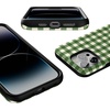 image:imageCasely iPhone 13 Pro Case  Checked Twice  Green Plaid  Bold Protective Design  MagSafe Compatible Design