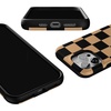 image:imageCasely iPhone 13 Pro Case  Fit Check  Black amp Brown Checkerboard  Bold Protective Design  MagSafe Compatible Design