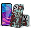 image:imageCasely iPhone 13 Pro Case  Grateful Dead Skeleton  Forever Grateful  Bold Protective Design  Compatible with MagSafe