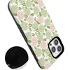 image:imageCasely iPhone 13 Pro Case  Hydrangea Haze  Floral Garden  Bold Protective Design  Compatible with MagSafe