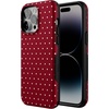 image:imageCasely iPhone 13 Pro Case  On the Dot  Maroon Polka Dot  Bold Protective Design  MagSafe Compatible Design