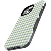 image:imageCasely iPhone 13 Pro Case  Pastel Picnic  Blue amp Green Gingham  Bold Protective Design  Compatible with MagSafe