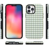 image:imageCasely iPhone 13 Pro Case  Pastel Picnic  Blue amp Green Gingham  Bold Protective Design  Compatible with MagSafe