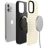image:imageCasely iPhone 13 Pro Case  Pastel Picnic  Yellow Gingham  Bold Protective Design  Compatible with MagSafe