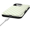 image:imageCasely iPhone 13 Pro Case  Sage Green Gingham  Sunday Best  Bold Protective Design  Compatible with MagSafe