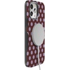 image:imageCasely iPhone 13 Pro Case  Spotted in SoHo  Burgundy Polka Dot  Bold Protective Design  Compatible with MagSafe