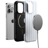 image:imageCasely iPhone 13 Pro Case  Sunday Best  Blue Stripes  Compatible with MagSafe  Bold Protective Design