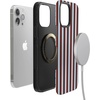 image:imageCasely iPhone 13 Pro Case  Sunday in Brooklyn  Chocolate Blue Stripes  Bold Protective Design  Compatible with MagSafe
