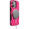 image:imageCasely iPhone 13 Pro Case  Vibe Check  Pink Checkerboard  Bold Protective Design  Compatible with MagSafe
