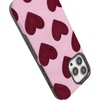 image:imageCasely iPhone 13 Pro Case  Whole Lotta Love  Plum Hearts  Bold Protective Design  MagSafe Compatible Design
