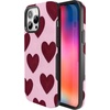 image:imageCasely iPhone 13 Pro Case  Whole Lotta Love  Plum Hearts  Bold Protective Design  MagSafe Compatible Design
