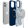 image:imageCasely iPhone 13 Pro Max Case  Afternoon Tea  Blue Floral  Bold Protective Design  Compatible with MagSafe
