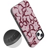 image:imageCasely iPhone 14 Case  Coquette Crush  Bows  Bold Protective Design  MagSafe Compatible Design