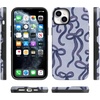 image:imageCasely iPhone 14 Case  Love Me Knot  Blue Bow  Bold Protective Design  MagSafe Compatible Design