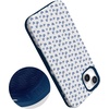 image:imageCasely iPhone 14 Case  Lovebug  Blue Hearts  Bold Protective Design  Compatible with MagSafe