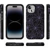 image:imageCasely iPhone 14 Case  Midnight Web  Spider Web  Bold Protective Design  Compatible with MagSafe