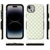 image:imageCasely iPhone 14 Case  Mint Lattice  Sunday Best  Bold Protective Design  Compatible with MagSafe