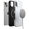 image:imageCasely iPhone 14 Plus Case  Blue Stripes  Sunday Best  Bold Protective Design  Compatible with MagSafe