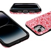 image:imageCasely iPhone 14 Plus Case  Blush Garden  Floral Doodle  Bold Protective Design  Compatible with MagSafe