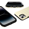 image:imageCasely iPhone 14 Plus Case  Butter Yellow Stripes  Sunday Best  Bold Protective Design  Compatible with MagSafe