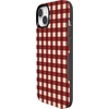 image:imageCasely iPhone 14 Plus Case  Checked Twice  Red Plaid  Bold Protective Design  MagSafe Compatible Design