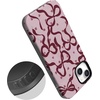 image:imageCasely iPhone 14 Plus Case  Coquette Crush  Bows  Bold Protective Design  MagSafe Compatible Design