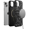 image:imageCasely iPhone 14 Plus Case  Corpse Pose  Skeleton Yoga  Bold Protective Design  Compatible with MagSafe