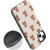 image:imageCasely iPhone 14 Plus Case  Cuddle Up  Teddy Bear  Bold Protective Design  MagSafe Compatible Design