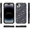 image:imageCasely iPhone 14 Plus Case  Dashing Doxies  Dachshund Dog  Bold Protective Design  MagSafe Compatible Design