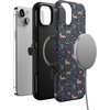image:imageCasely iPhone 14 Plus Case  Dashing Doxies  Dachshund Dog  Bold Protective Design  MagSafe Compatible Design