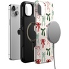image:imageCasely iPhone 14 Plus Case  Festive Girlie  Holiday Bows  Bold Protective Design  MagSafe Compatible Design