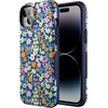 image:imageCasely iPhone 14 Plus Case  Full Bloom  Navy Floral  Bold Protective Design  Compatible with MagSafe