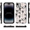 image:imageCasely iPhone 14 Plus Case  Goth Girlie  Black Bows  Bold Protective Design  Compatible with MagSafe