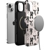 image:imageCasely iPhone 14 Plus Case  Goth Girlie  Black Bows  Bold Protective Design  Compatible with MagSafe