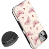 image:imageCasely iPhone 14 Plus Case  Heart Flutters  Butterfly  Bold Protective Design  Compatible with MagSafe