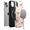 image:imageCasely iPhone 14 Plus Case  Heart Flutters  Butterfly  Bold Protective Design  Compatible with MagSafe