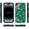 image:imageCasely iPhone 14 Plus Case  Home for The Holidays  Mountain Town  Bold Protective Design  MagSafe Compatible Design