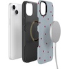 image:imageCasely iPhone 14 Plus Case  Love Lines  Blue Stripes  Bold Protective Design  MagSafe Compatible Design
